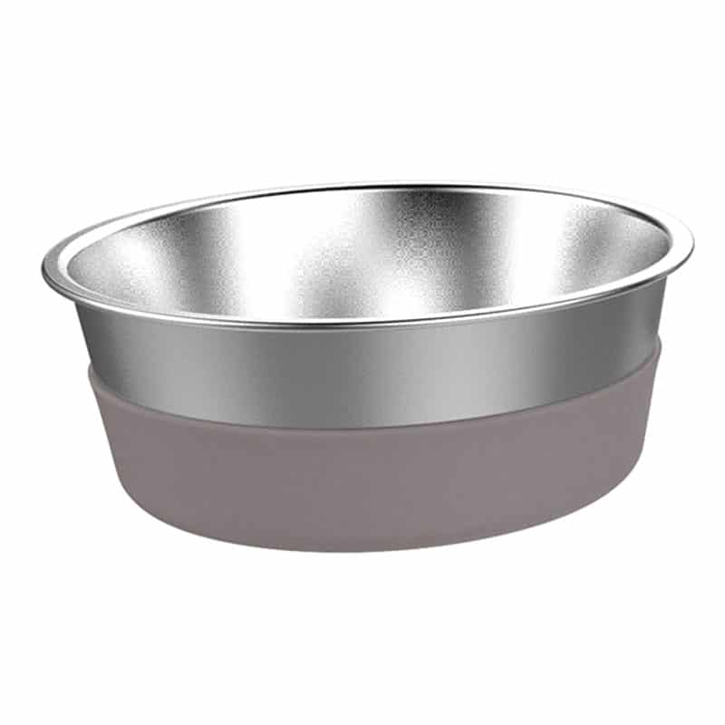 Messy Mutts - Bowl - Stainless - Heavy Gauge - Silicone Bottom - Removable