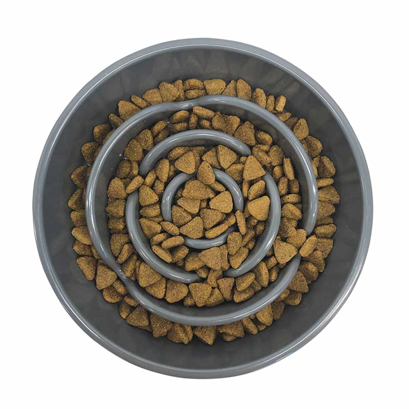 Messy Mutts - Feeder - Slow - Melamine - Round - 3 Cup