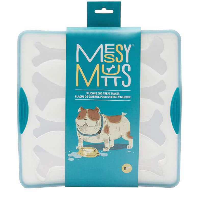 Messy Mutts - Treat Maker - Bake & Freeze - Silicone - Bone - Large