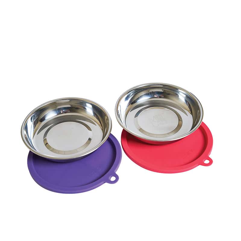 Messy Cats -  Bowl & Cover - *Raw Food* - Box Set - 4pc