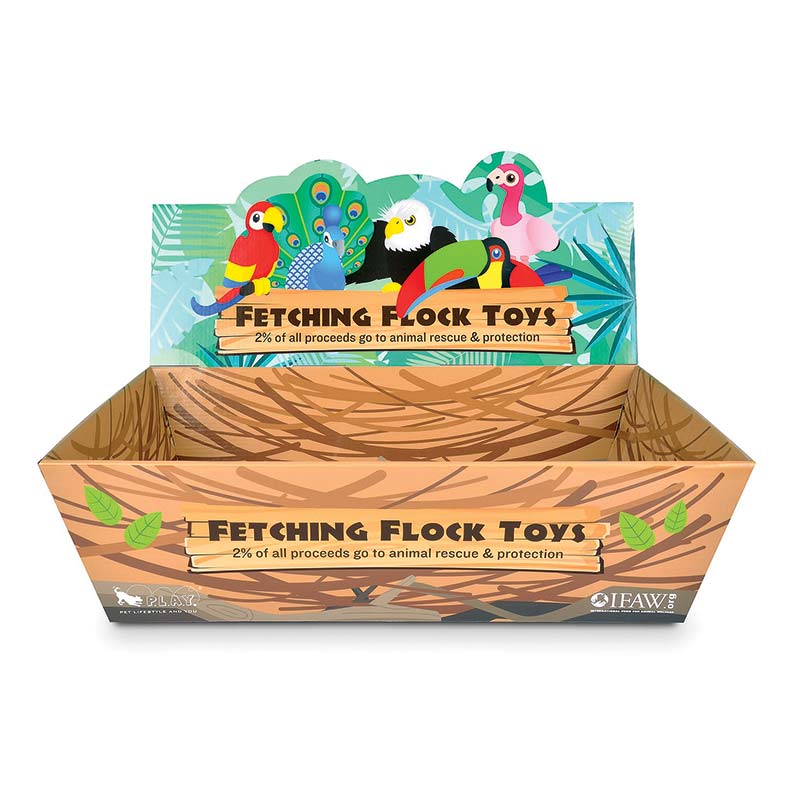 PLAY - Fetching Flock Toys Set - 10pcs with Display