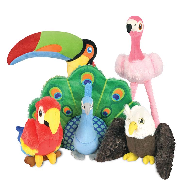 PLAY - Fetching Flock Toys Set - 10pcs with Display