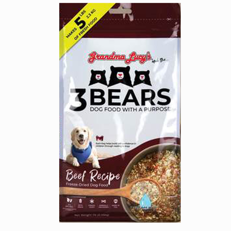 Grandma Lucy's -  3 Bears Beef Dog Food