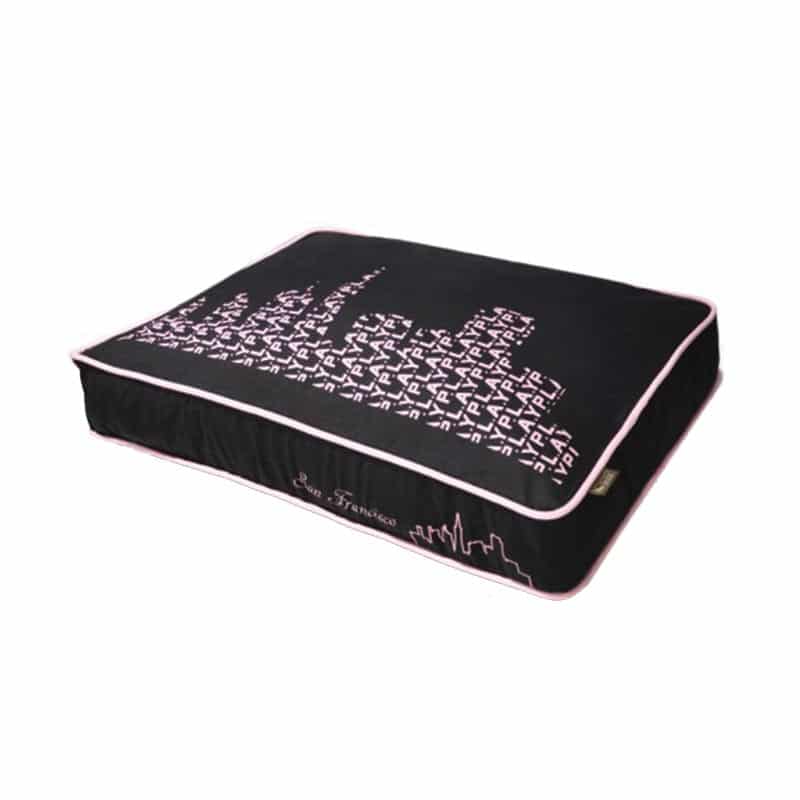 PLAY - Rectangular Bed - Skyline - Black