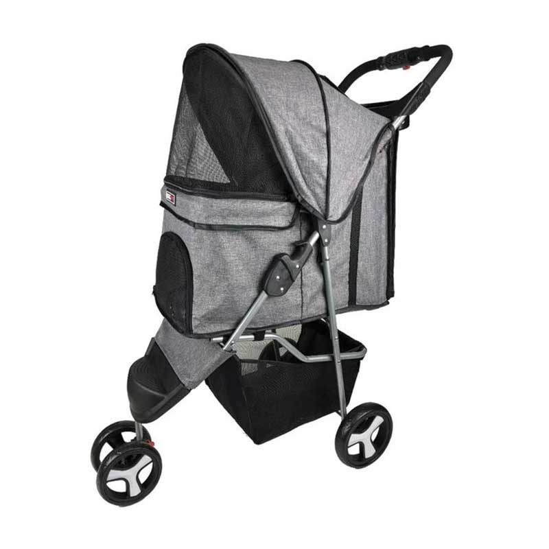 DOGLINE - Casual Pet Stroller - Grey