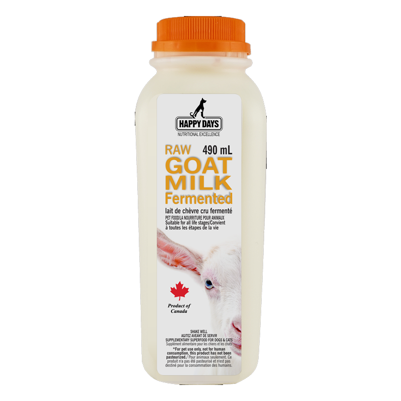 Happy Days - Raw Fermented Goat milk 490ml