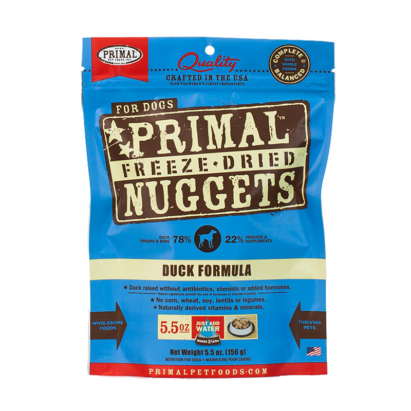 Primal - Canine - Freeze-Dried - Nuggets - Duck