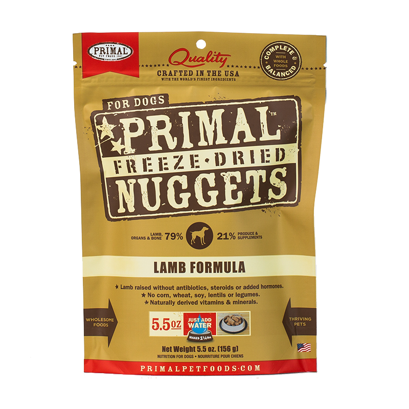 Primal - Canine - Freeze-Dried - Nuggets - Lamb