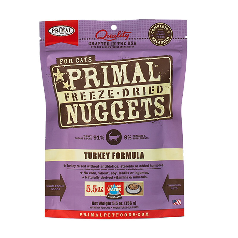 Primal - Feline - Turkey Freeze-Dried Formula