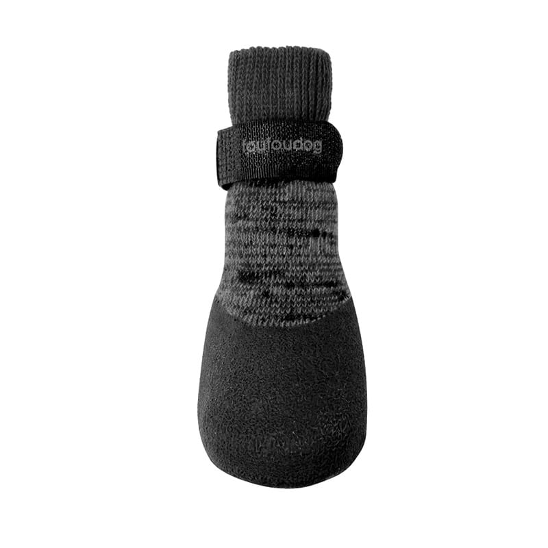 FouFou Brands - Heritage Rubber Dipped Socks - Black