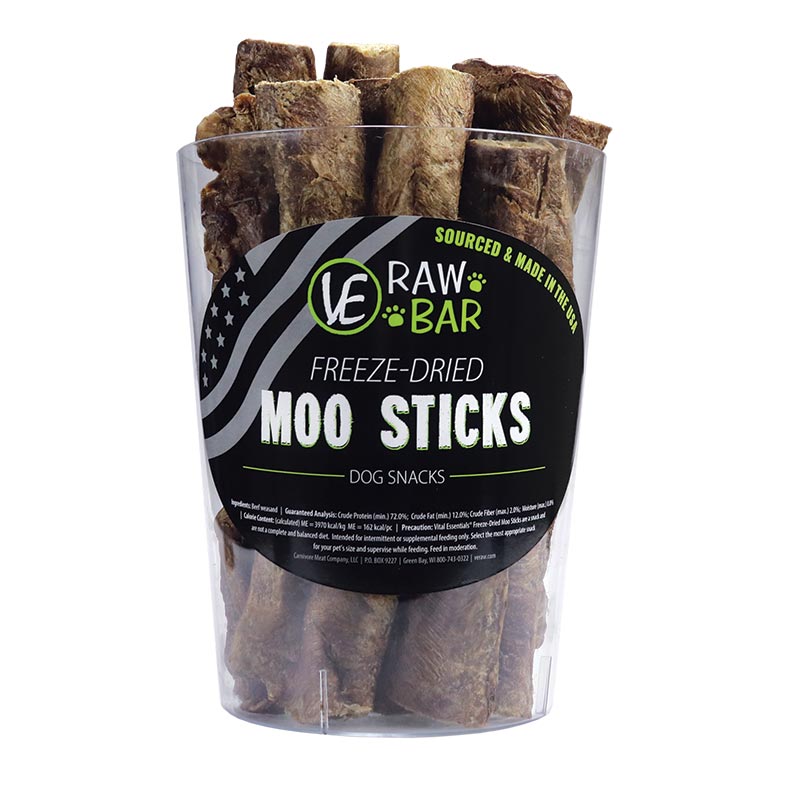Vital Essentials - Raw Bar Freeze-Dried Moo Sticks (20pc/538g)