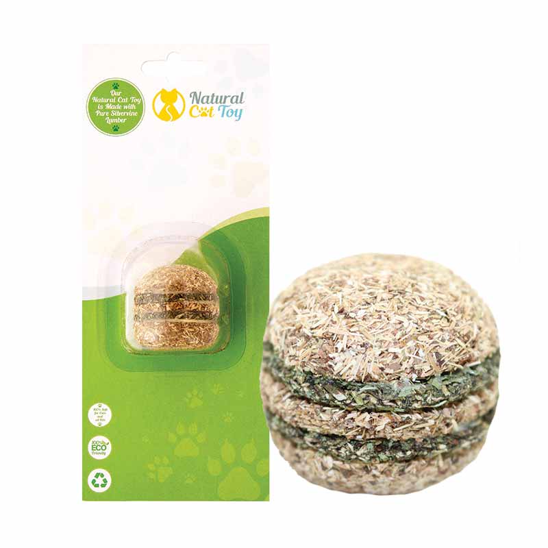 Natural Cat Toys - Silver Vine Hamburger