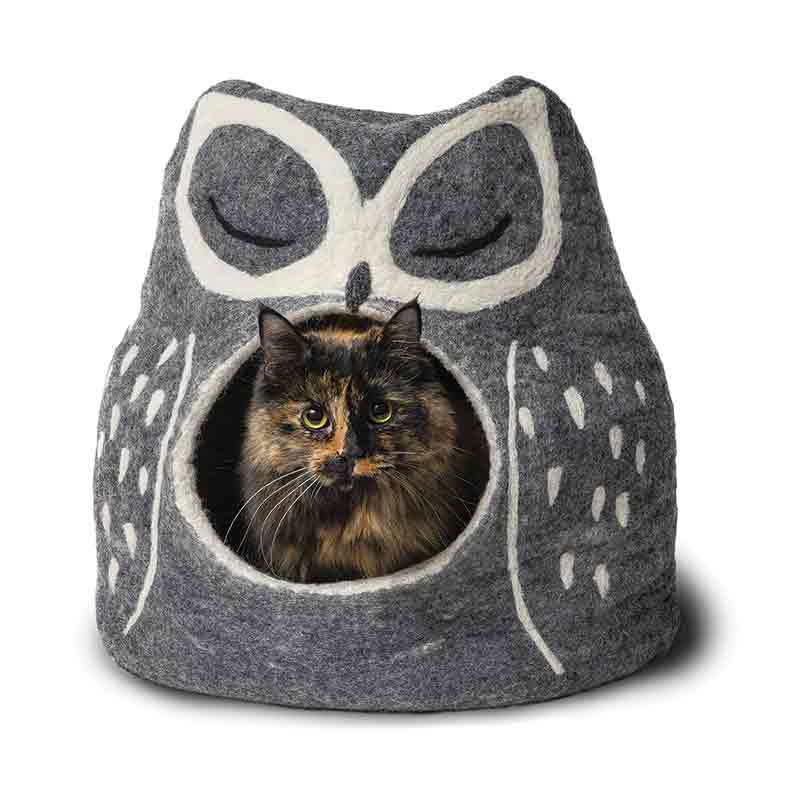 Dharma Dog Karma Cat - Cave - Owl - Grey