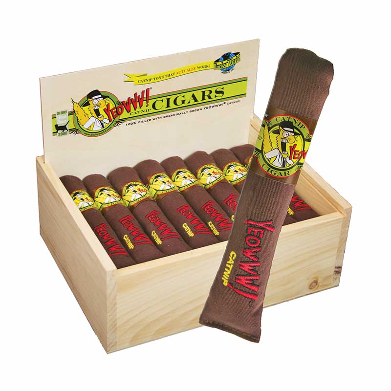 Yeowww! - 24 Cigars w/Birch Wood Box