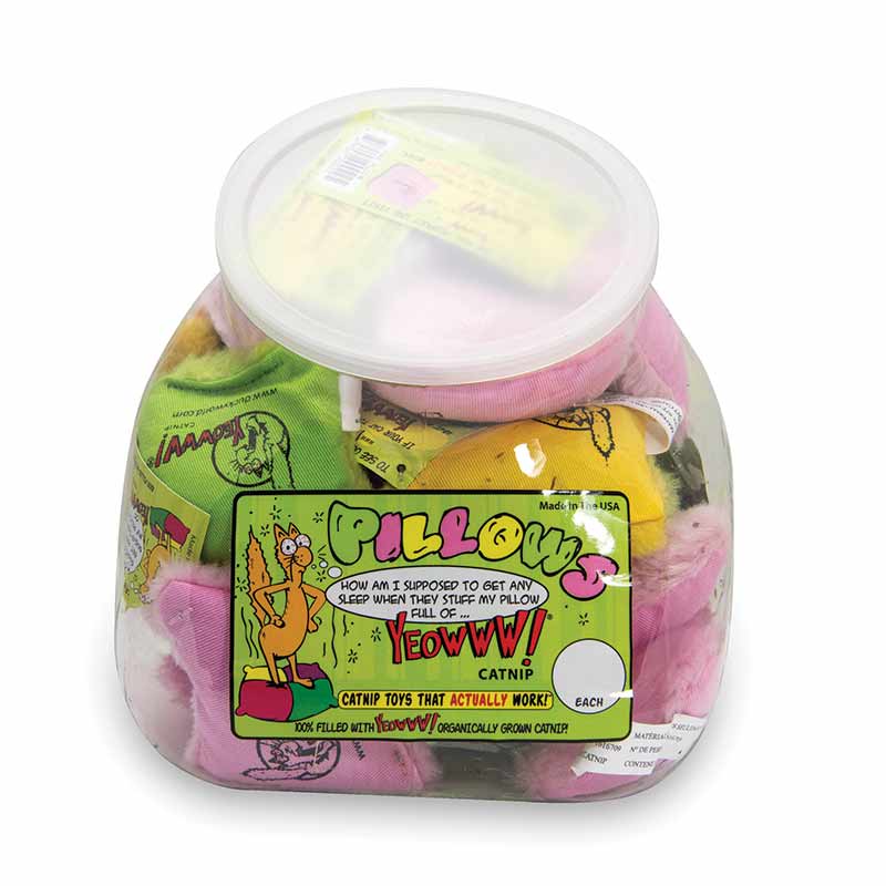 Yeowww! - Jug of 24 Pillows (assorted)