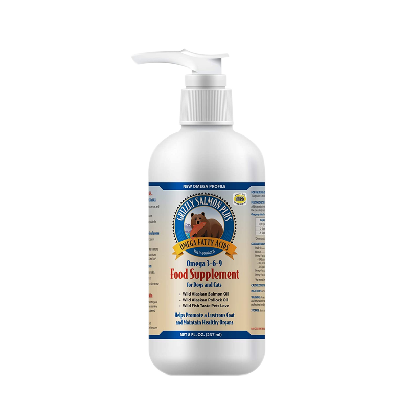Grizzly - Salmon Oil Plus for Dogs and Cats