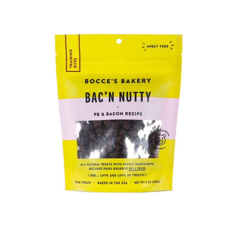 Bocce's Bakery - Bac'N Nutty Training Bites - 6oz
