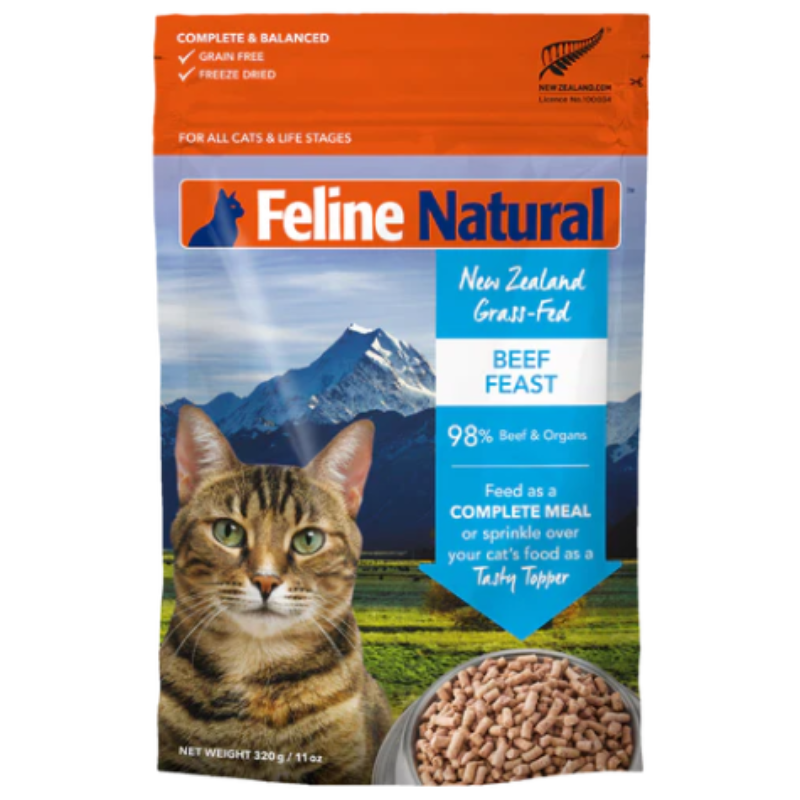 Feline Natural - Beef Feast Freeze Dried- 320g