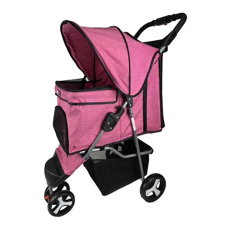 DOGLINE - Casual Pet Stroller - Pink