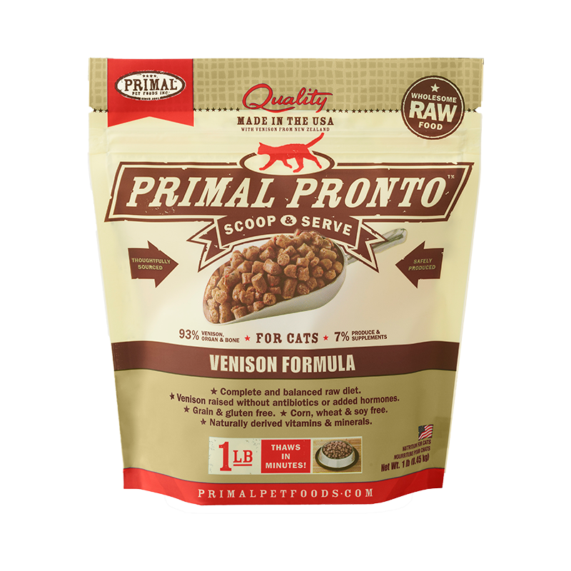 Primal - Feline - Pronto - Venison