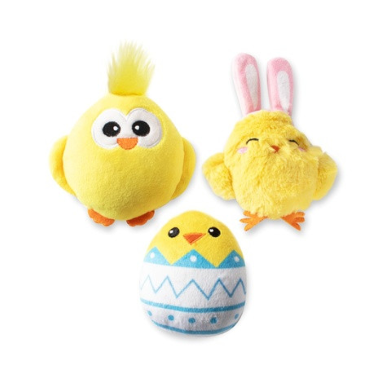 Fringe Studio - Chicks 3pcs Small Dog Toy Set