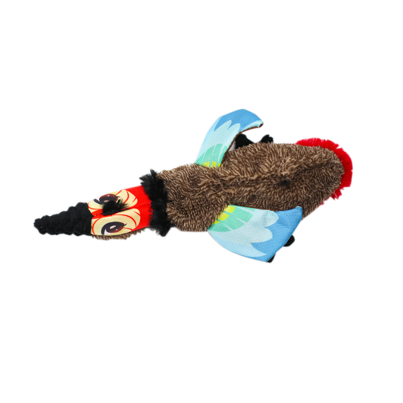 Dogline - 14" Crinkle Bird Jett