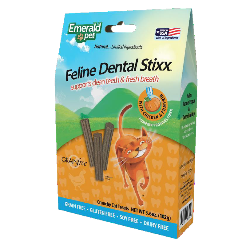 Emerald Pet - Cat - Dental Stixx - Chicken