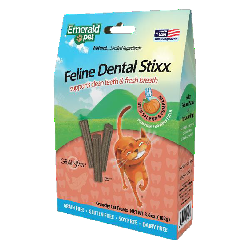Emerald Pet - Cat - Dental Stixx - Salmon