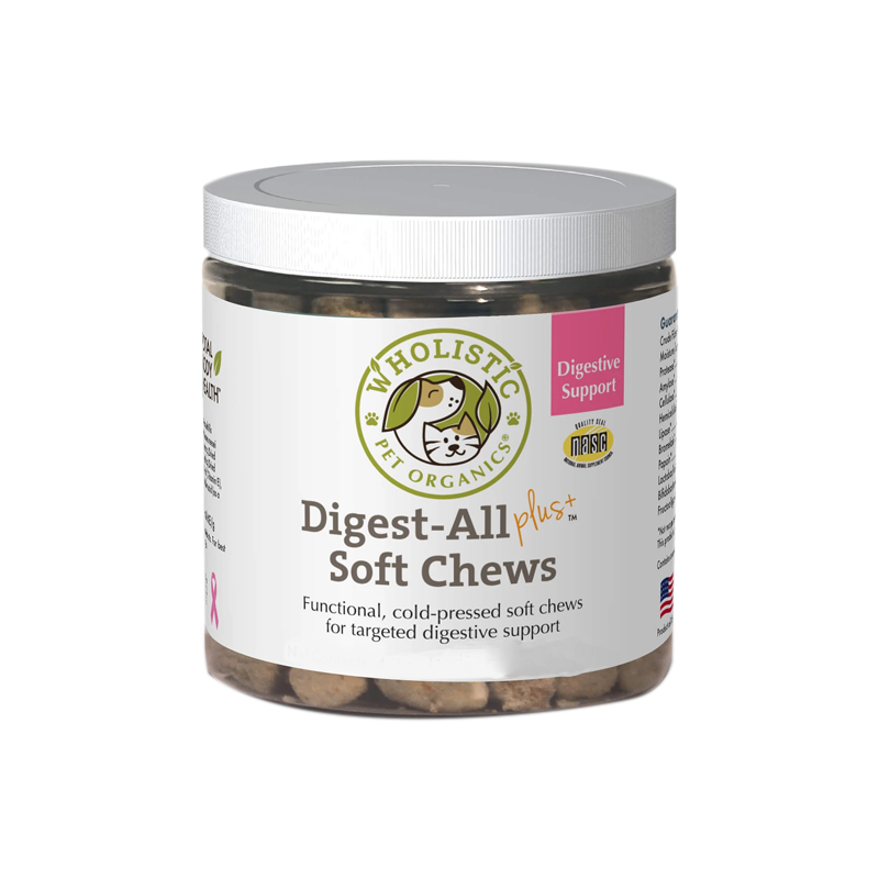 Wholistic Pet Organics - Daily Digestive 4.2oz Soft Chews - 60 count