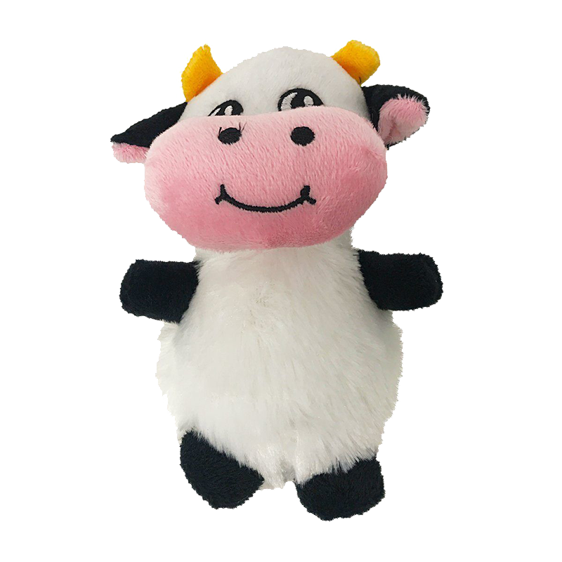 Dogline - 6" Cow Mini Dog Toy