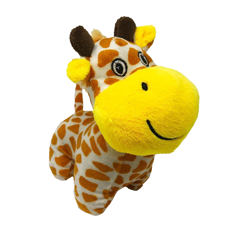 Dogline - 6" Giraffe Mini Dog Toy