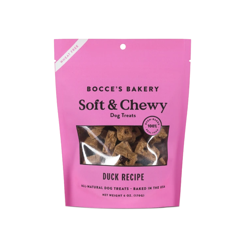 Bocce's Bakery - Duck Soft & Chewy - 6oz
