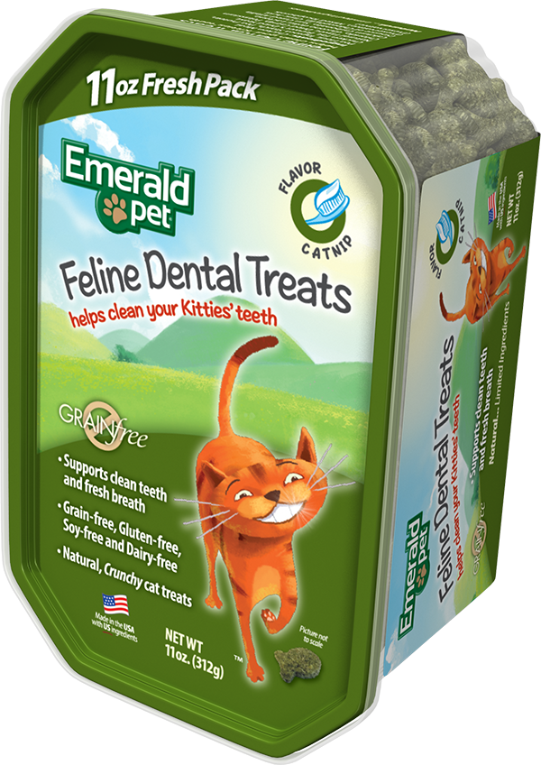 Emerald Pet - Cat - Cat Dental Treat - Catnip