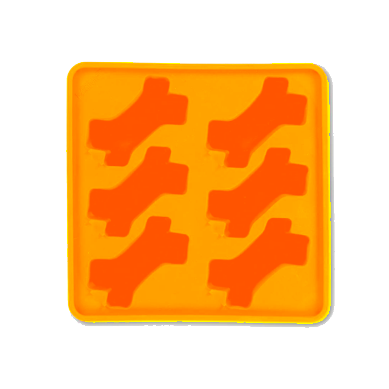 Messy Mutts - Treat Maker - Freeze - Silicone Framed - Bones - LG