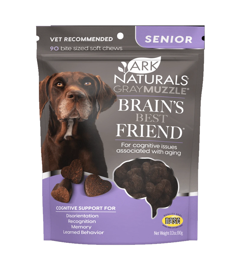 Ark Naturals - Grey Muzzle - Brain's Best Friend 90 Ct