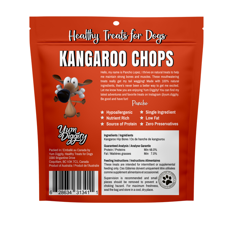 Yum Diggity - Kangaroo Chops