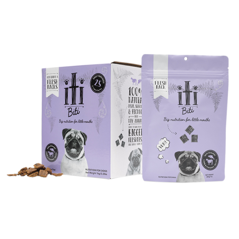 iTi -Biti -Air Dried for Dogs - Lamb & Kahawai (5 x 200g)