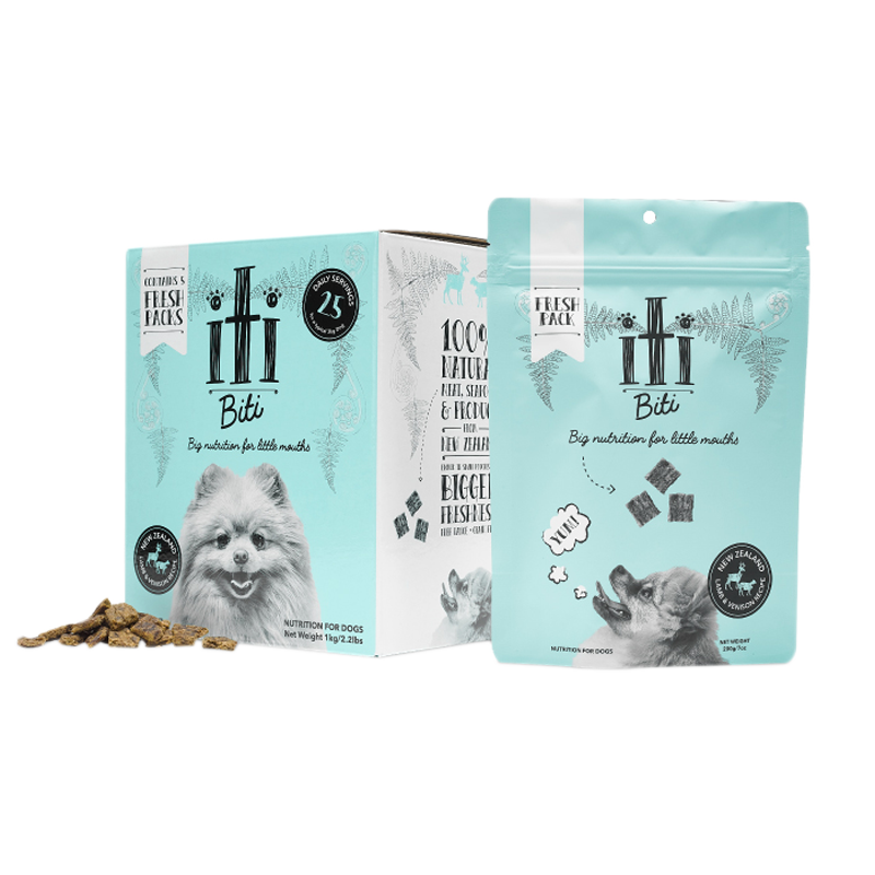 iTi -Biti -Air Dried for Dogs -  Lamb & Venison Pouches (5 x 200g)