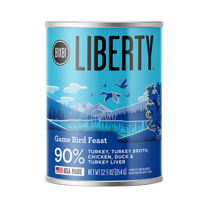 BIXBI - Liberty Game Bird Feast Dog Cans 12.05oz - Case of 12