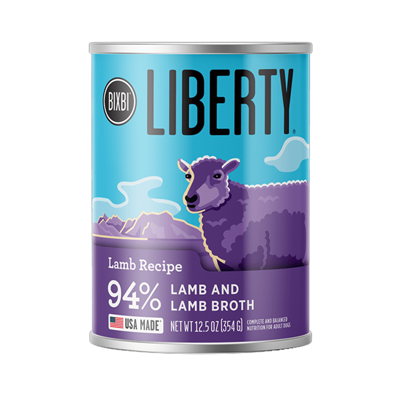 BIXBI - Liberty Lamb Dog Cans 12.05oz - Case of 12