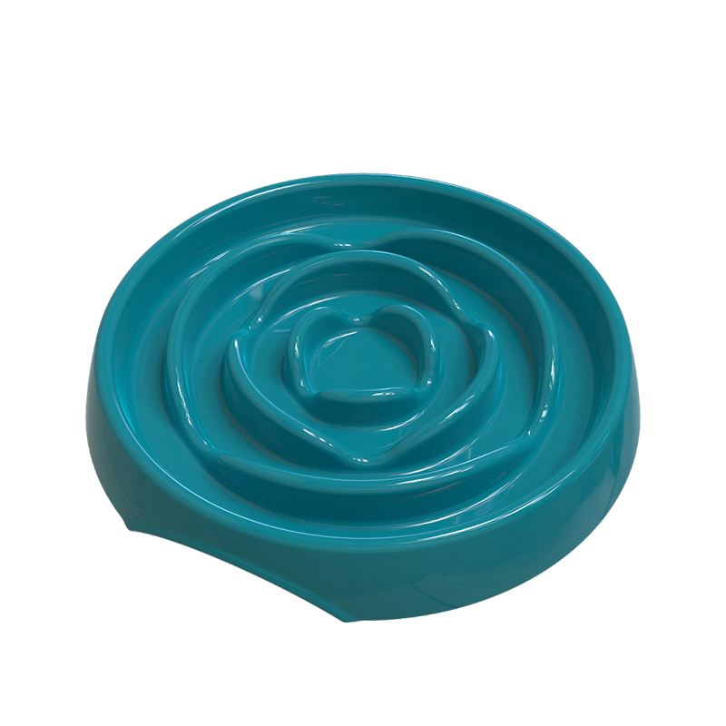 Messy Mutts - Feeder - Slow - Melamine - Round - 1.75 cups