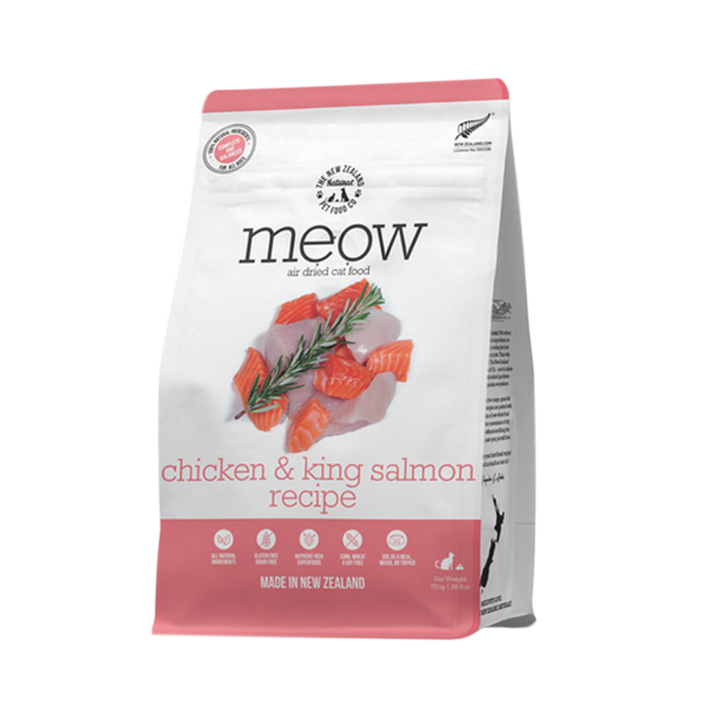 NZ Natural Pet Food Co - Air Dried  - Food - Meow Chicken & King Salmon