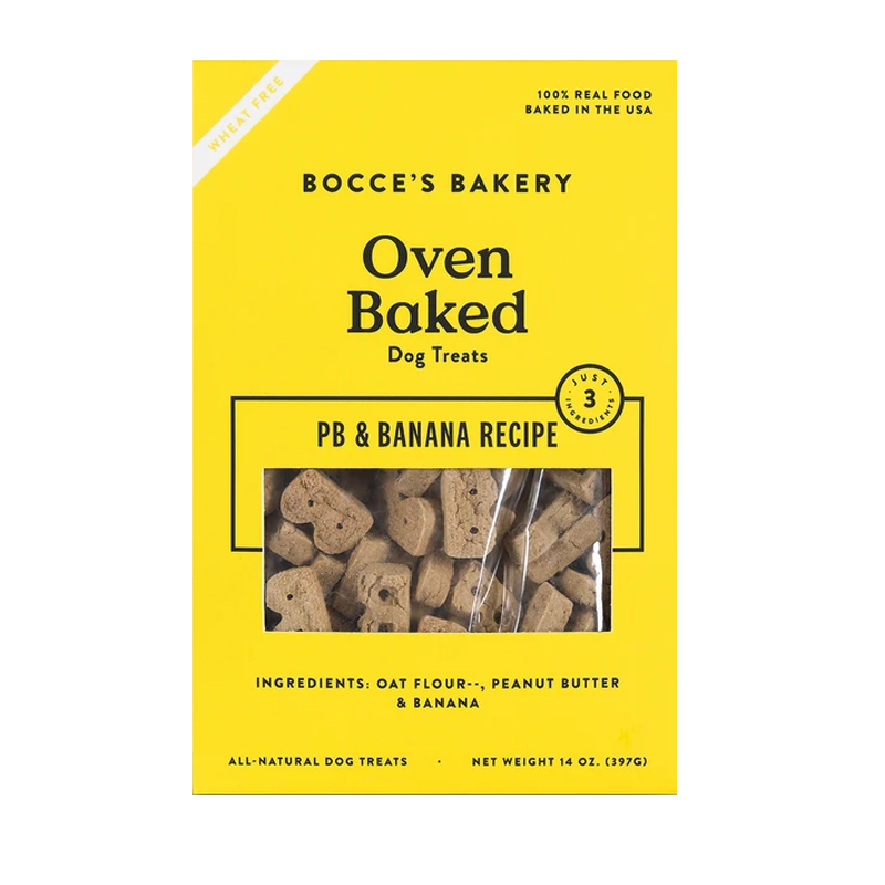 Bocce's Bakery - Peanut Butter & Banana - 14oz