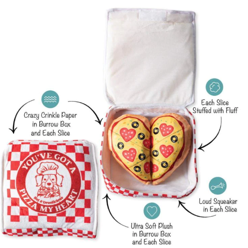 Fringe Studio - Pizza My Heart Hide & Seek Plush