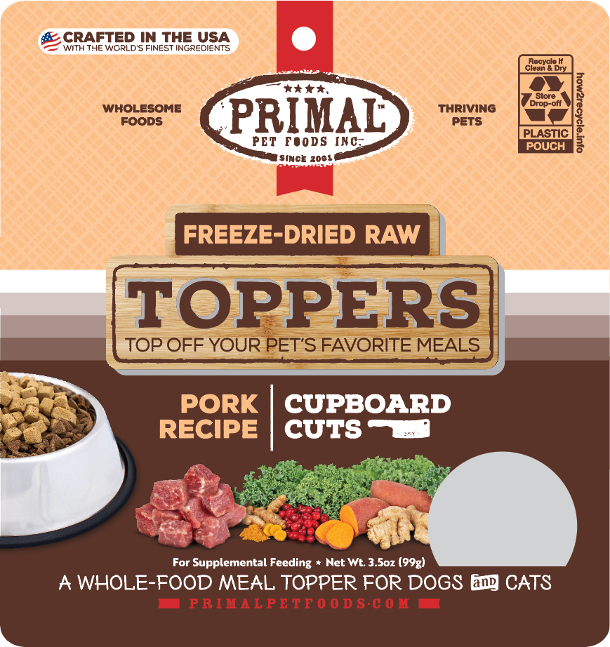 PRIMAL - Topper - Cupboard Cuts - Pork