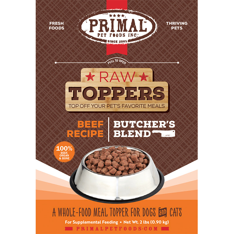 PRIMAL - Beef Butcher's Blend Topper - 2lb