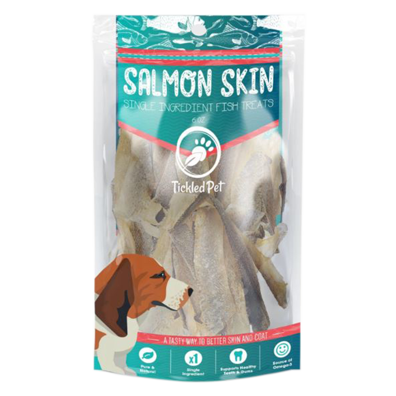 Tickled Pet - Salmon Skins - 6oz