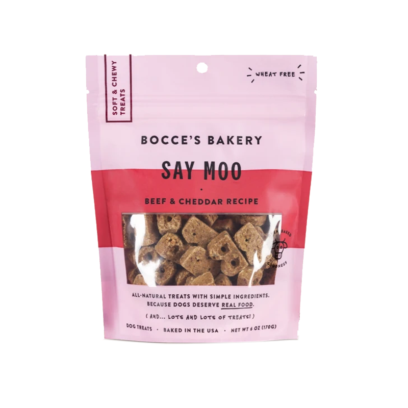 Bocce's Bakery - Say Moo Soft & Chewy - 6oz