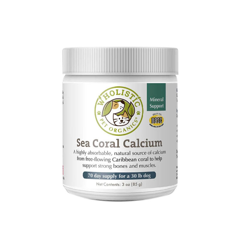 Wholistic Pet Organics - Sea Coral Calcium 3oz