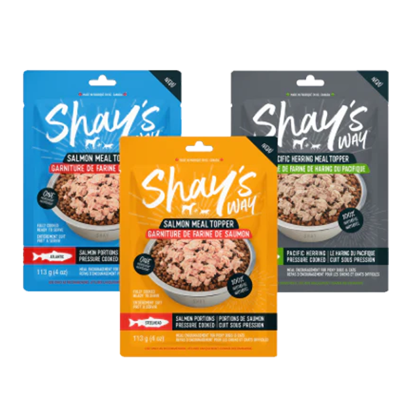 Shay's Way - Topper Variety Pack - 4oz- Case of 24 - Pets Canada